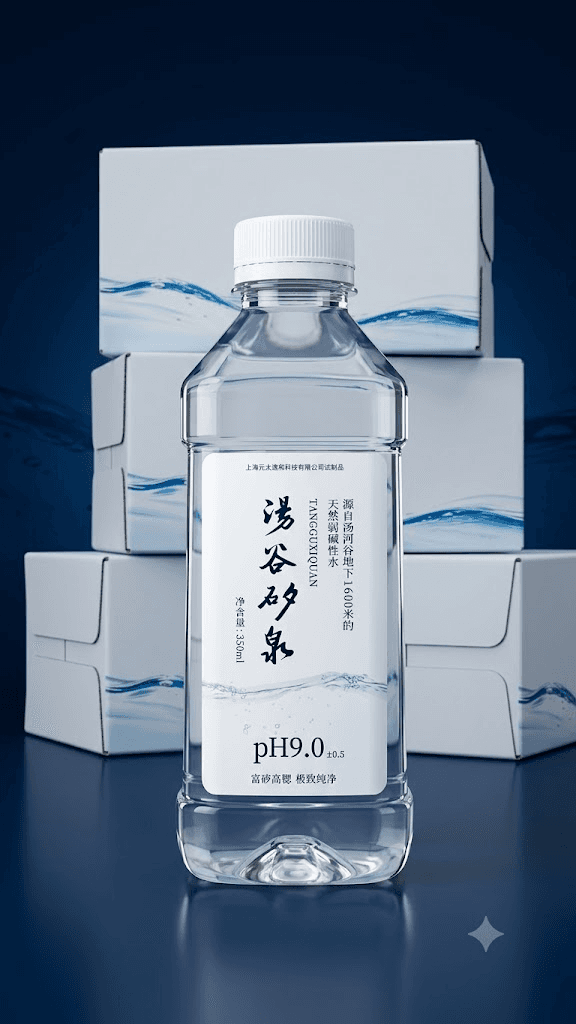 汤谷矿泉产品渲染图